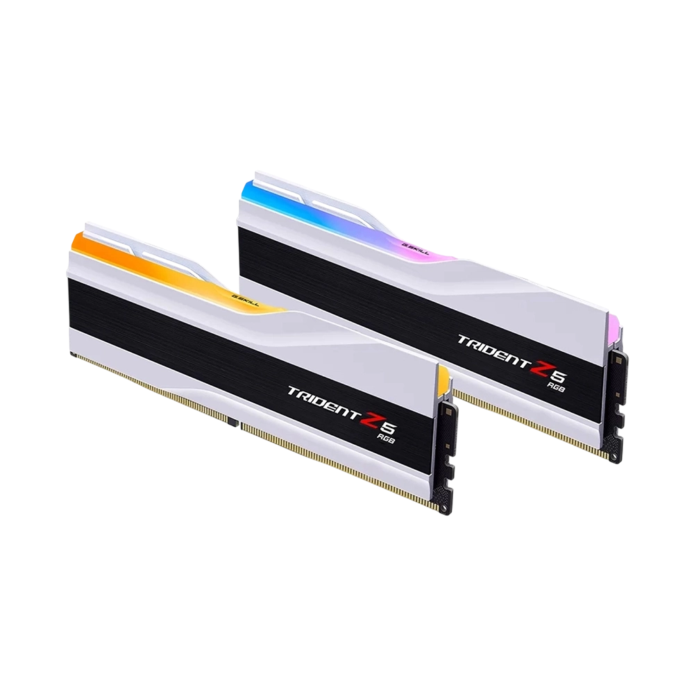 رم جی اسکیل مدل G.Skill Trident Z5 RGB 64GB Dual 6400MHz CL32 - White رم جی اسکیل مدل G.Skill Trident Z5 RGB 64GB Dual 6400MHz CL32 - White