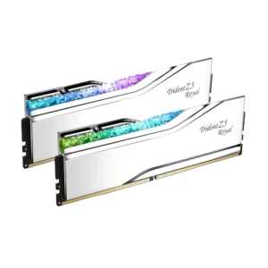 حافظه رم جی اسکیل مدل G.Skill Trident Z5 Royal 32GB Dual 6400MHz CL32 - Silver