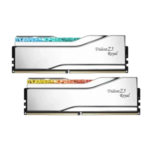حافظه رم جی اسکیل مدل G.Skill Trident Z5 Royal 32GB Dual 6400MHz CL32 - Silver