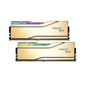 رم جی اسکیل مدل G.Skill Trident Z5 Royal 32GB Dual 7200MHz CL34 - Gold