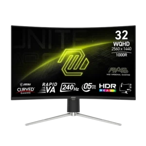 مانیتور گیمینگ خمیده ام اس آی MSI MAG 325CQRXF E2
