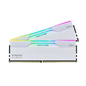 حافظه رم مدل KLEVV Cras V RGB 48GB Dual 7200MHz CL34 - White
