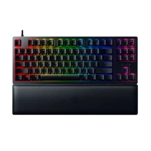 کیبورد باسیم ریزر مدل Razer Huntsman V2 TKL - Black - Purple Switch