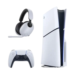 کنسول بازی سونی + هدست سونی مدل Sony PlayStation 5 Slim Standard + Sony InZone H7