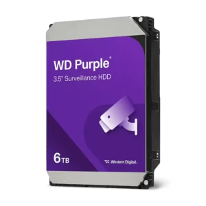 هارد اینترنال وسترن دیجیتال WD Purple Surveillance 6TB WD63PURU
