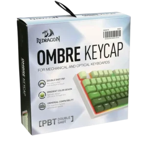مجموعه کامل کلید کیبورد مکانیکال ردراگون A140 Ombre Green