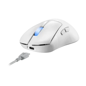 ماوس بی سیم/باسیم گیمینگ ایسوس ASUS ROG Keris II Ace White