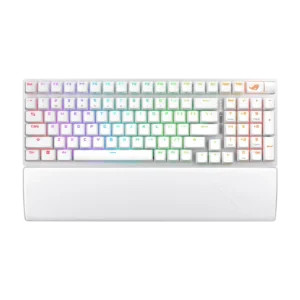 کیبورد باسیم/بی سیم گیمینگ ایسوس ASUS ROG Strix Scope II 96 NX Snow
