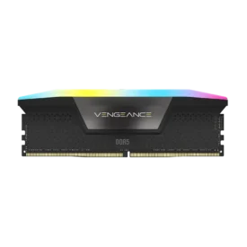 حافظه رم کورسیر مدل Corsair Vengeance RGB DDR5 16GB Single 5600MHz CL40 - ‌Black