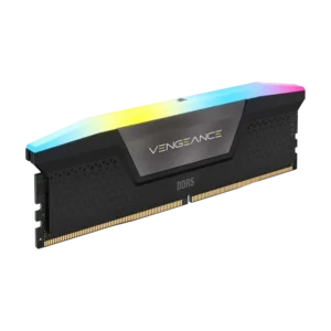 حافظه رم کورسیر مدل Corsair Vengeance RGB DDR5 16GB Single 5600MHz CL40 - ‌Black