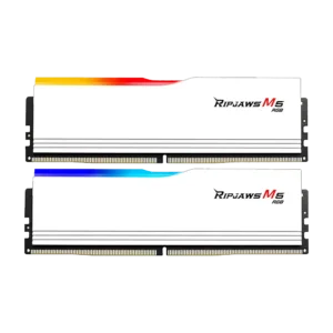 حافظه رم جی اسکیل مدل G.Skill Ripjaws M5 RGB 32GB Dual 6000MHz CL36 - White
