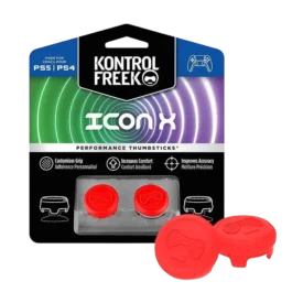 روکش آنالوگ KontrolFreek Icon X مخصوص PS5 و PS4 - قرمز