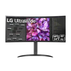 مانیتور الجی خمیده 34 اینچ LG UltraWide 34WQ75C-B