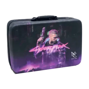 کیف پلی استیشن مدل Nahl مخصوص PS5 SLIM طرح Cyberpunk 2077
