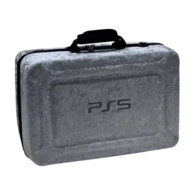 کیف پلی استیشن مدل Nahl مخصوص PS5 SLIM رنگ خاکستری مخملی