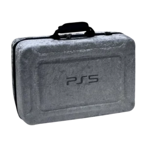 کیف پلی استیشن مدل Nahl مخصوص PS5 SLIM رنگ خاکستری مخملی