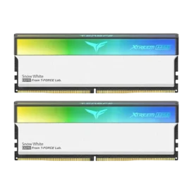 حافظه رم تیم گروپ مدل Team Group T-Force Xtreem ARGB 32GB Dual 6400MHz CL32 - White