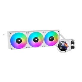 خنک کننده مایع پردازنده ترمالتیک مدل Thermaltake TH360 V2 Ultra EX ARGB - White