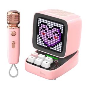 اسپیکر Divoom Ditoo-Mic - Pink