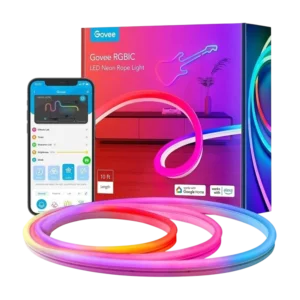 نور پس زمینه هوشمند GoVee RGBIC LED Neon Rope Light - 3M