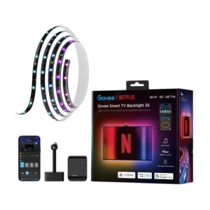 نور پس زمینه هوشمند GoVee Smart 3S برای تلویزیون 55 تا 65 اینچ