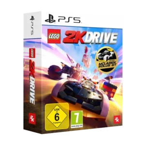 بازی LEGO 2K Drive - PS5 به همراه فیگور مک لارن Solus GT