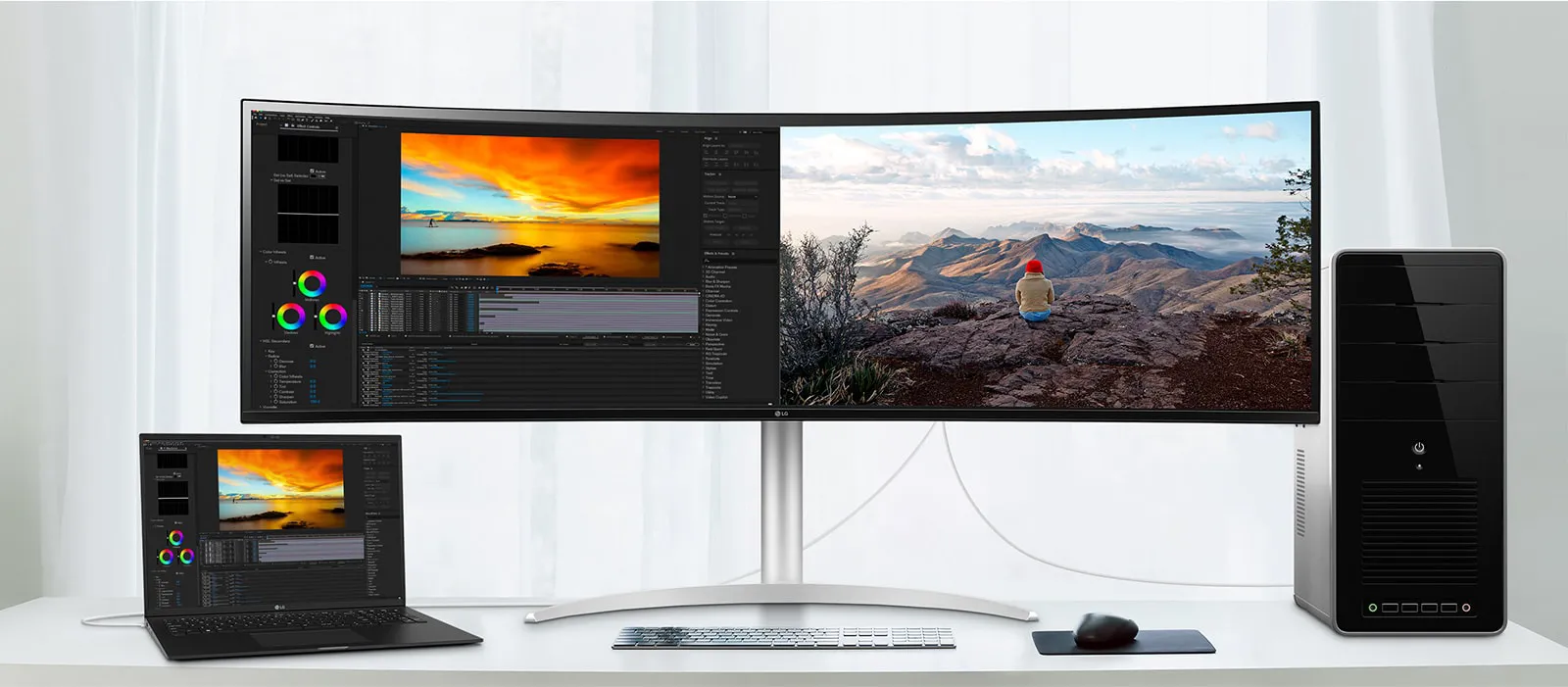 مانیتور ال جی سری UltraWide 