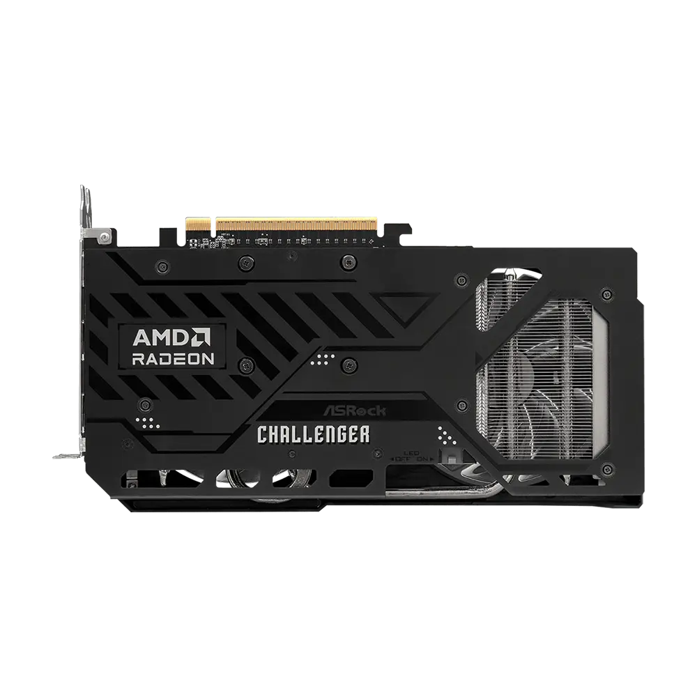 کارت گرافیک ازراک مدل ASRock RX 9060 XT Challenger OC 16GB کارت گرافیک ازراک مدل ASRock RX 9060 XT Challenger OC 16GB