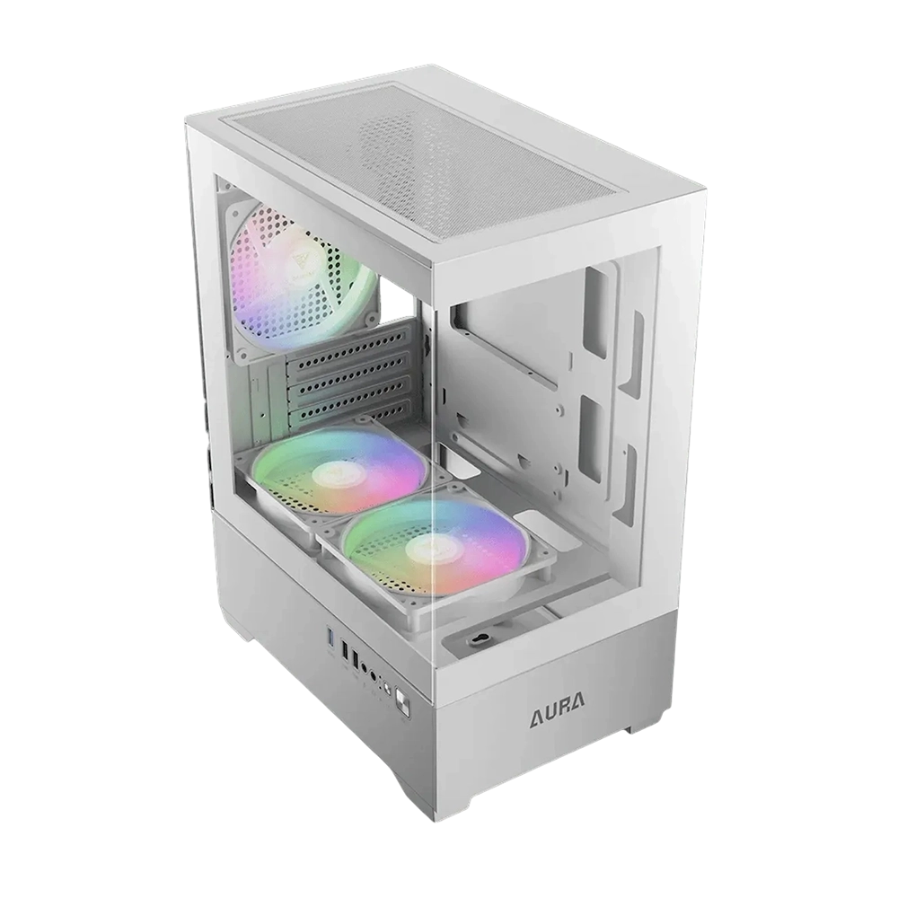 کیس گیم دیاس مدل Gamdias AURA GC9M ARGB - White کیس گیم دیاس مدل Gamdias AURA GC9M ARGB - White
