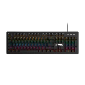 کیبورد باسیم ام اس آی FORGE GK300 - BLUE SWITCHES