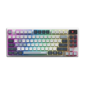 کیبورد بی سیم ام اس آی FORGE GK600 TKL WIRELESS SKY