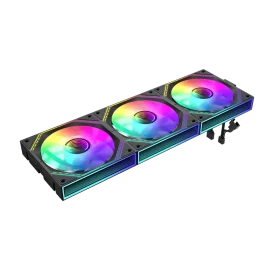 خنک کننده کیس گیم مکس GameMax FN12A-S3I Reverse Blade - Black - 3 in 1